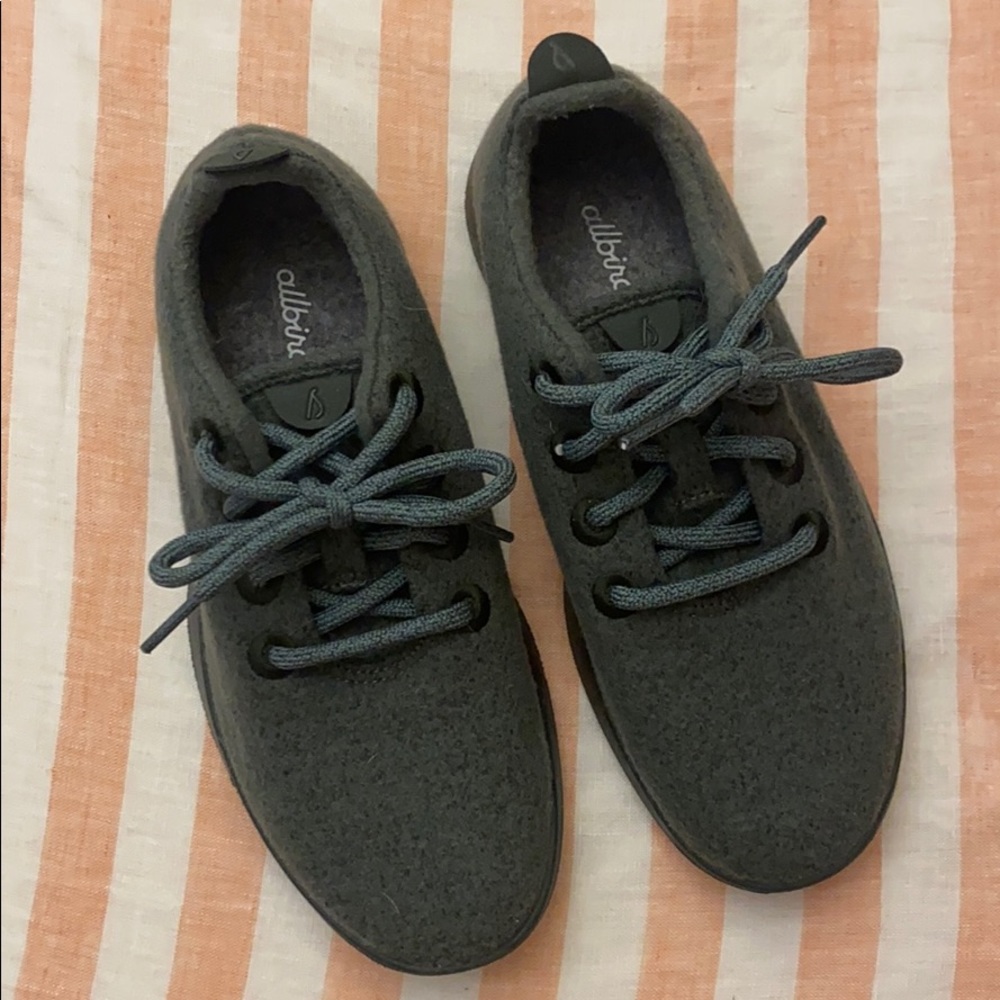 Allbirds Women's Wool Runners Tuke Matcha